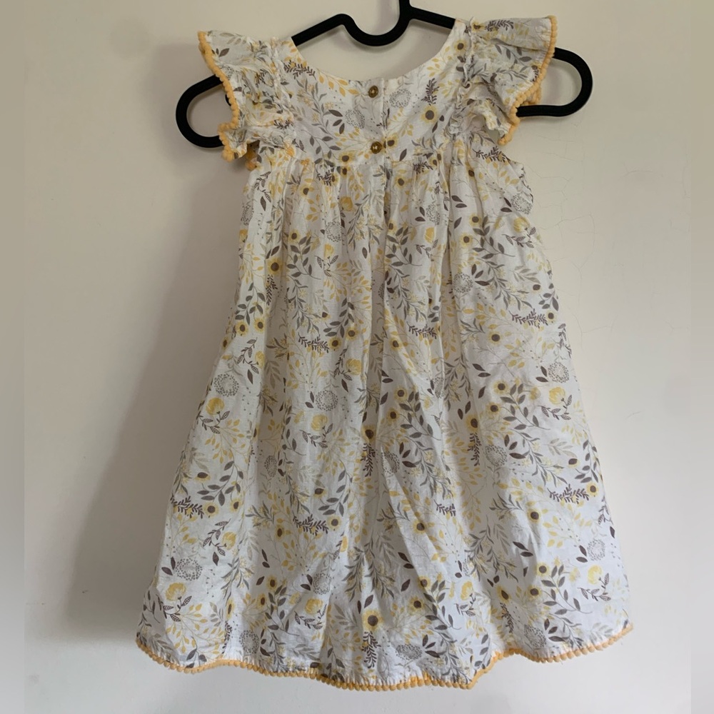 Girls Floral Sun Dress | Size 4T | Shabby Chic